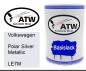 Preview: Volkswagen, Polar Silver Metallic, LE7M: 500ml Lackdose, von ATW Autoteile West.